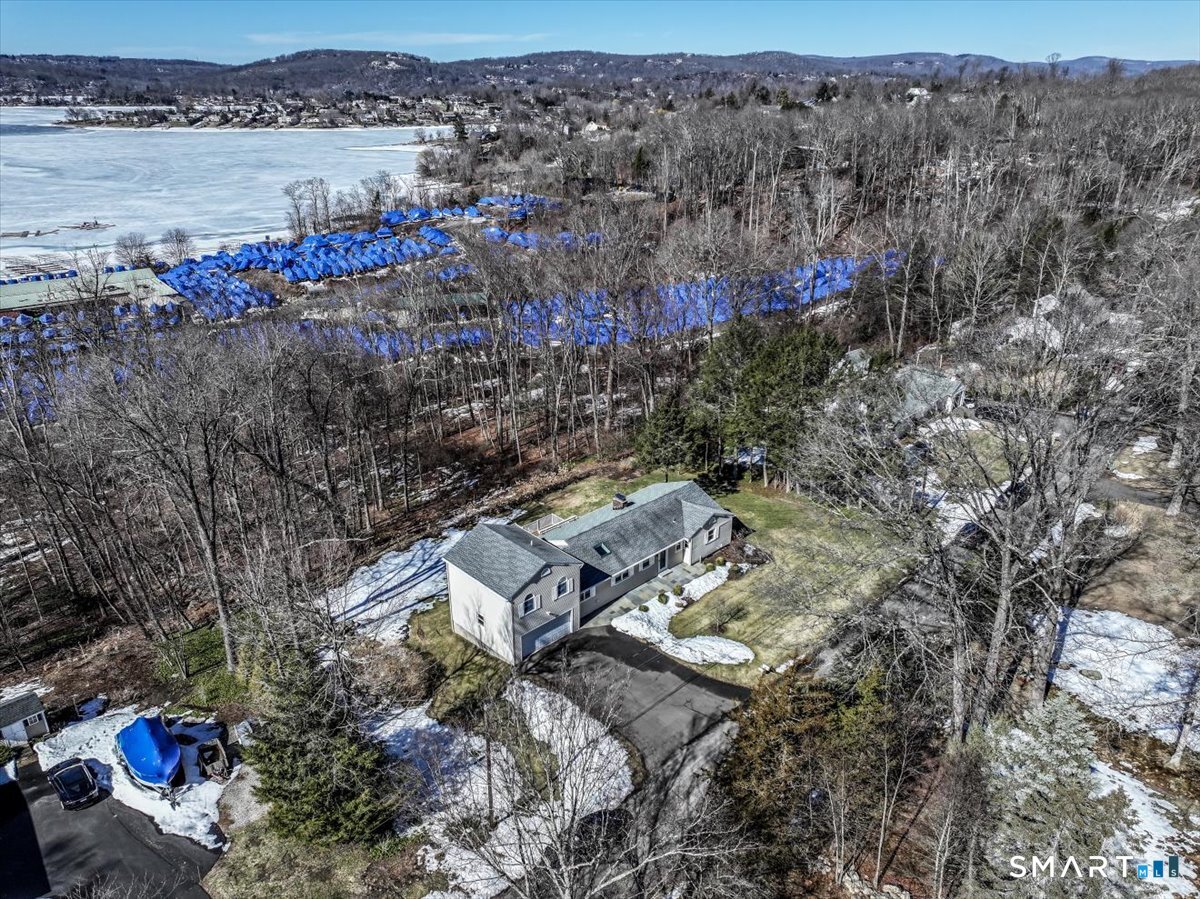 12 South Mountain Road Brookfield, CT 06804 - Photo 32 of 39 a view of a house with a lake view