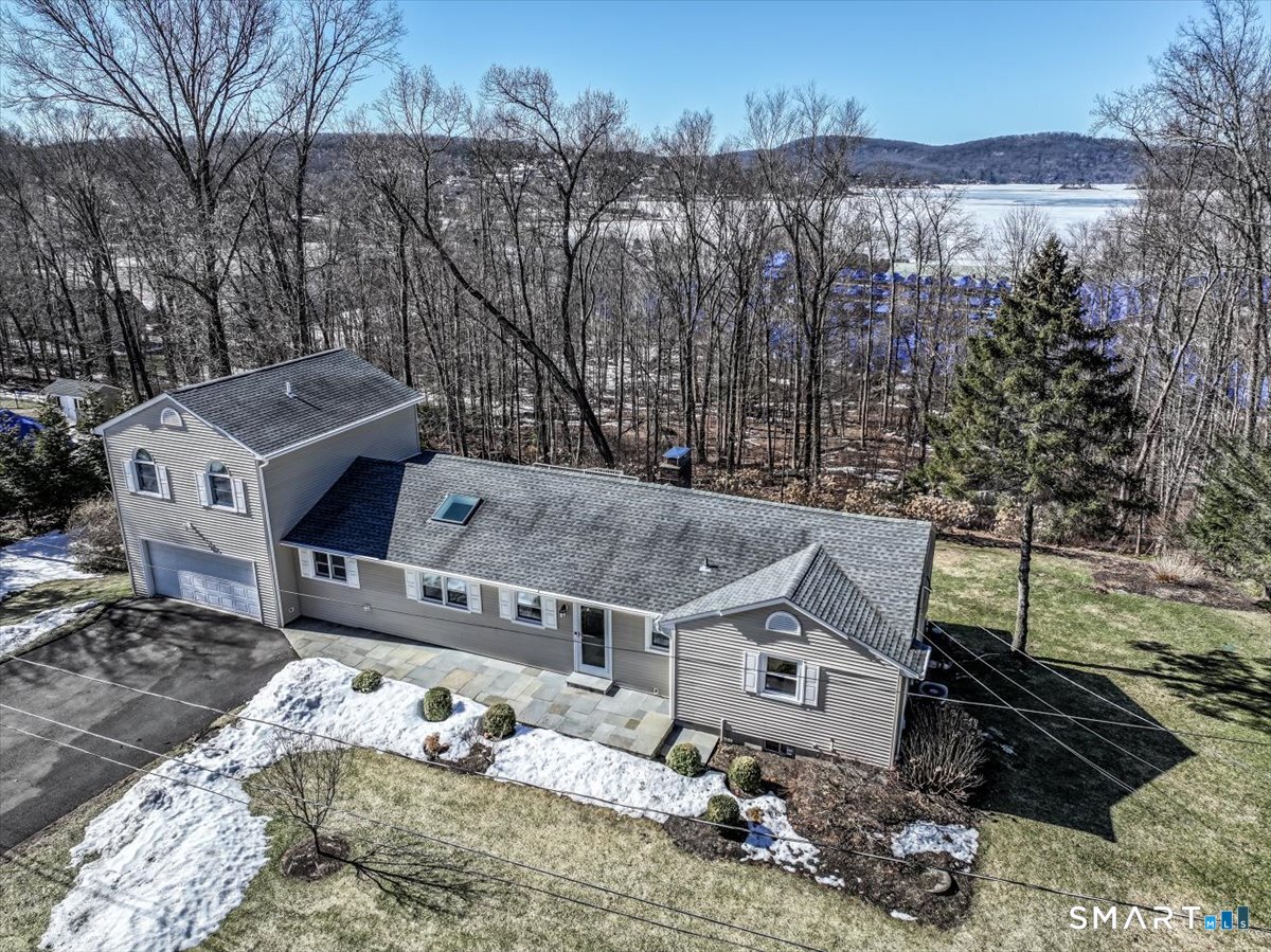 12 South Mountain Road Brookfield, CT 06804 - Photo 35 of 39 a aerial view of a house with a yard