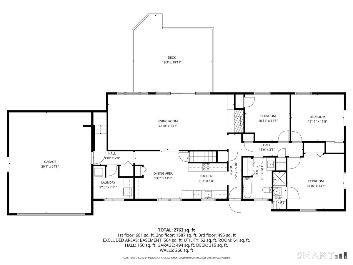 12 South Mountain Road Brookfield, CT 06804 - Photo 38 of 39 a picture of floor plan