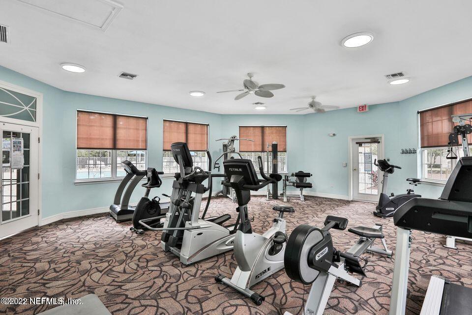 8601 Beach Boulevard, Unit 511 Jacksonville, FL 32216 - Photo 25 of 25 a view of a room with gym equipment