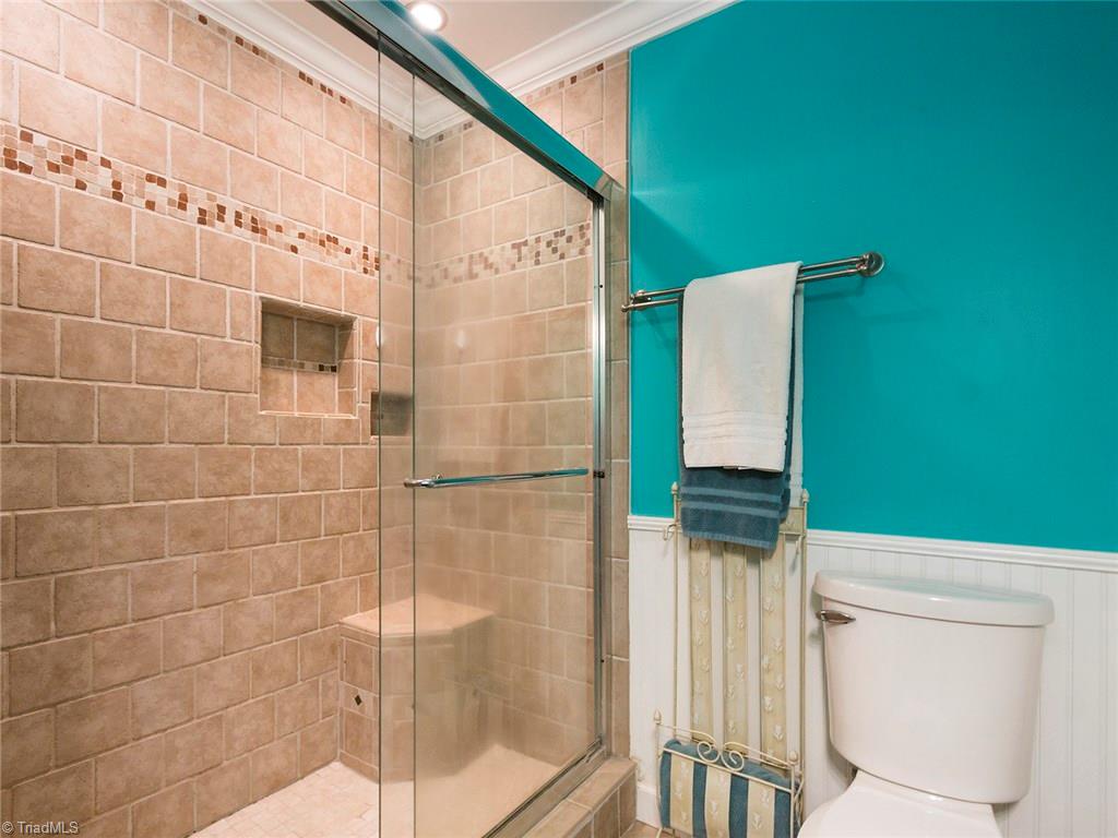 8548 Benbow-Merrill Road Oak Ridge, NC 27310 - Photo 21 of 30 Updated shower