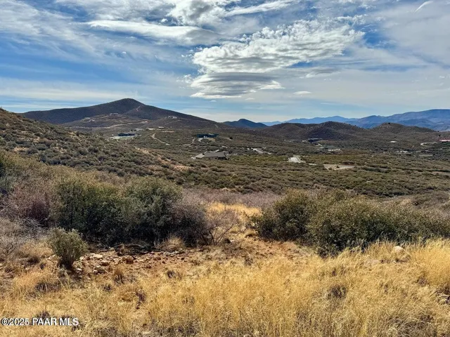 a view of lake and mountain
