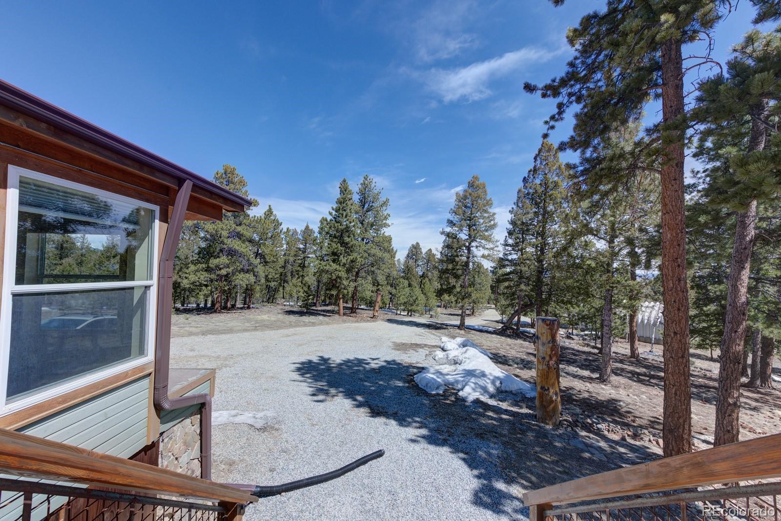 1373 Singletree Road Hartsel, CO 80449 - Photo 36 of 40 a view of a backyard of the house