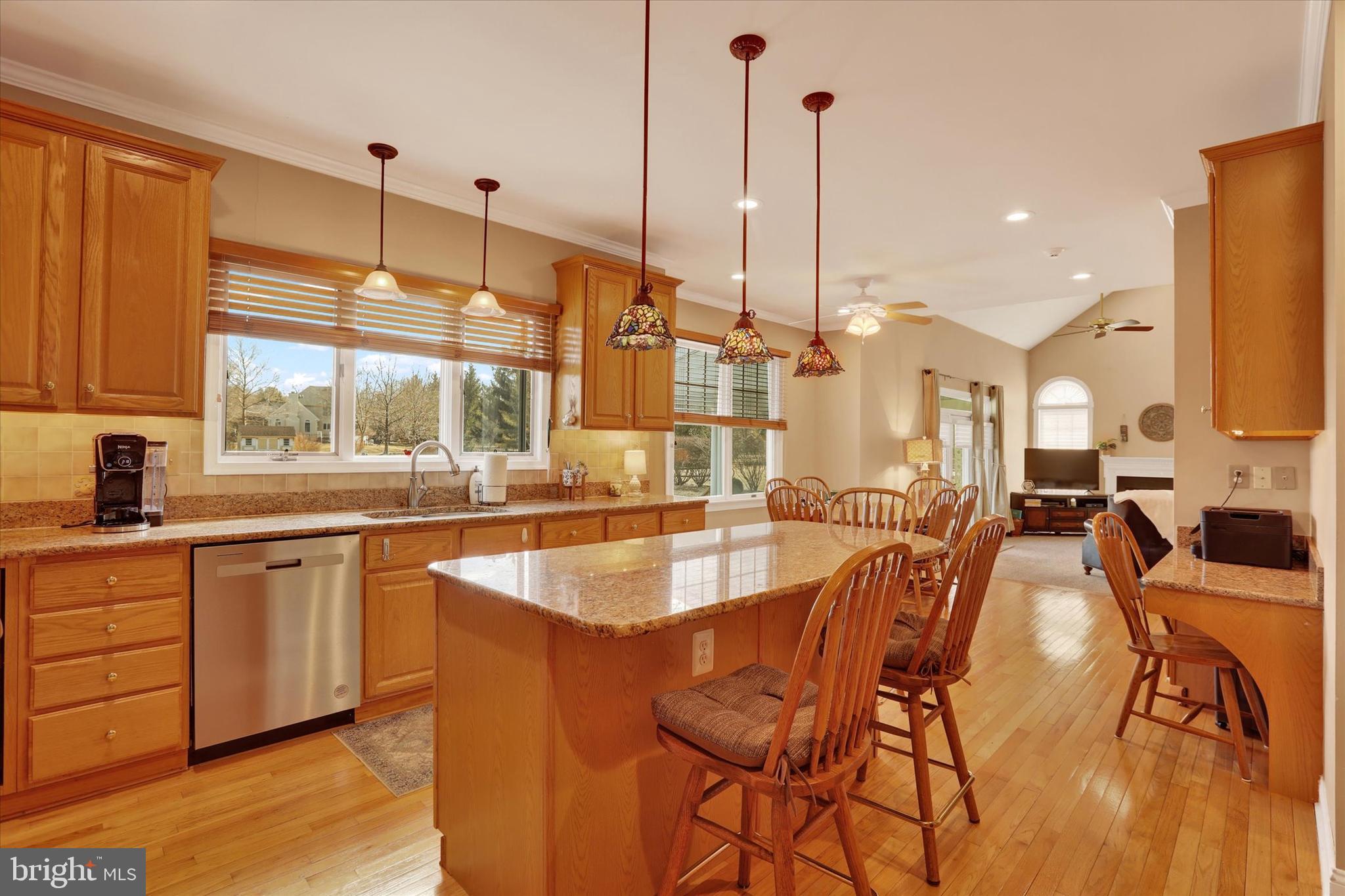 4615 Twinbrook Circle Doylestown, PA 18902 - Photo 8 of 30 a dining table chairs and a view of living room