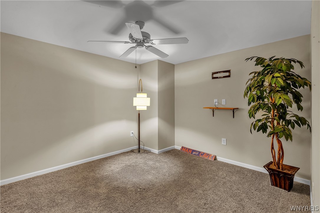 574 North Ellicott Creek Road Amherst, NY 14228 - Photo 47 of 50 Lower level (basement) room, perfect for game room, gym, 2nd office.