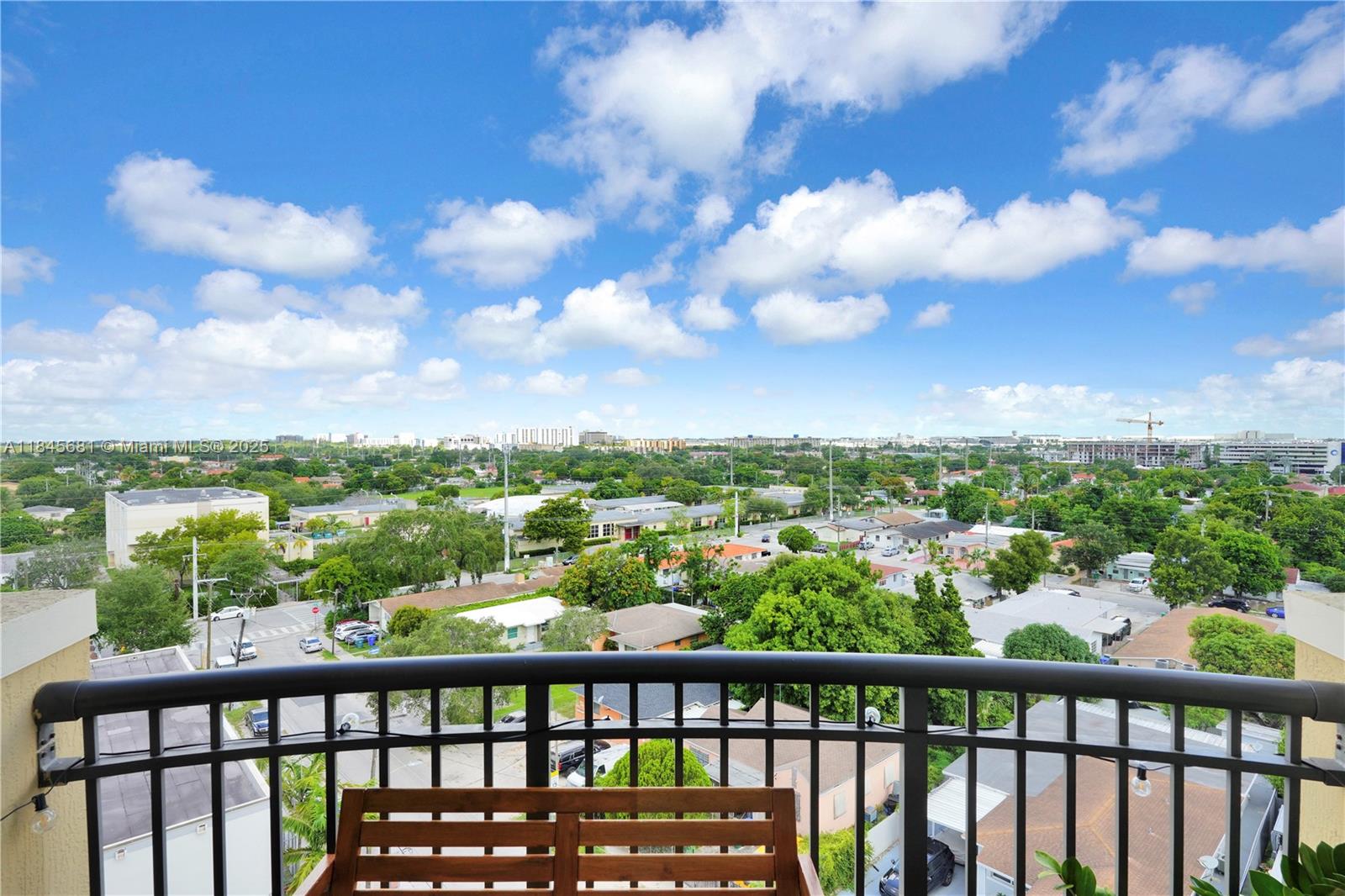 4242 Northwest 2nd Street, Unit 804 Miami, FL 33126 - Photo 22 of 30 a view of a city from a balcony