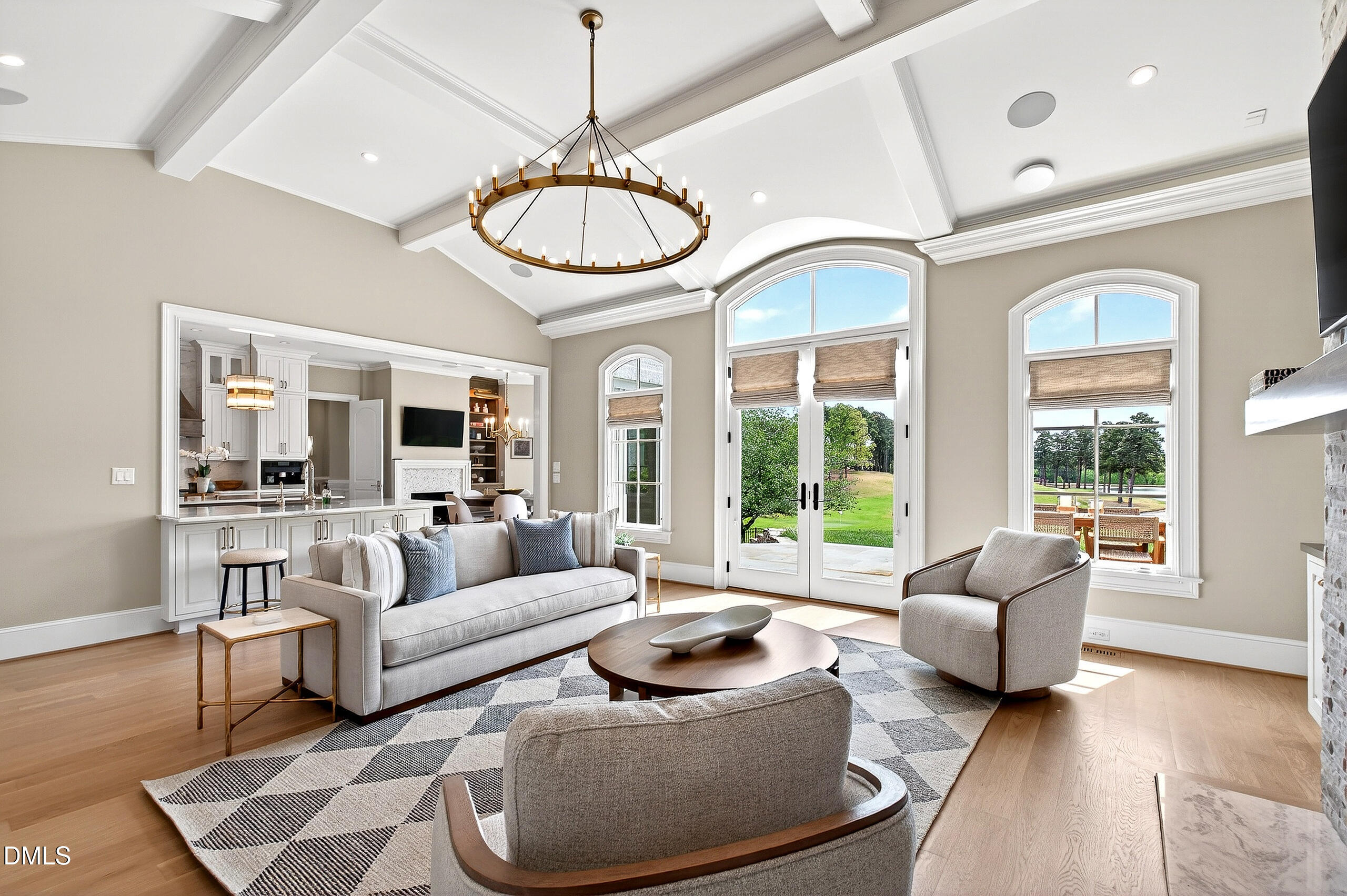 1404 Rock Dam Court Raleigh, NC 27615 - Photo 21 of 97 a living room with furniture and a large window