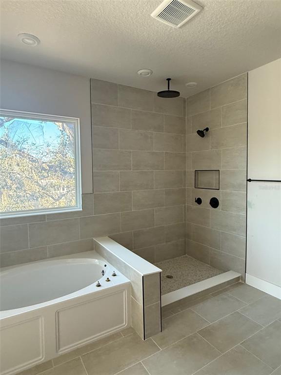 4717 West Laurel Road Tampa, FL 33629 - Photo 10 of 18 a bathroom with a bathtub and shower