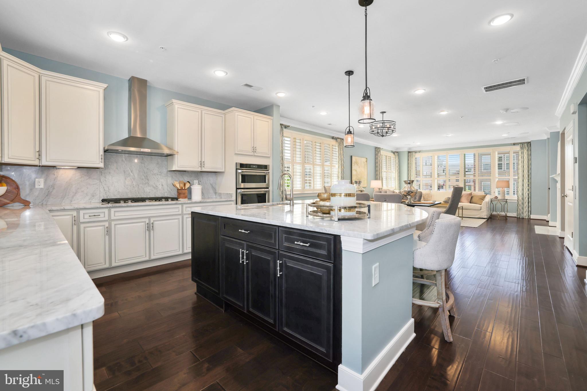 246 Baldwin Street Gaithersburg, MD 20878 - Photo 12 of 48 Kitchen View Into Open Layout