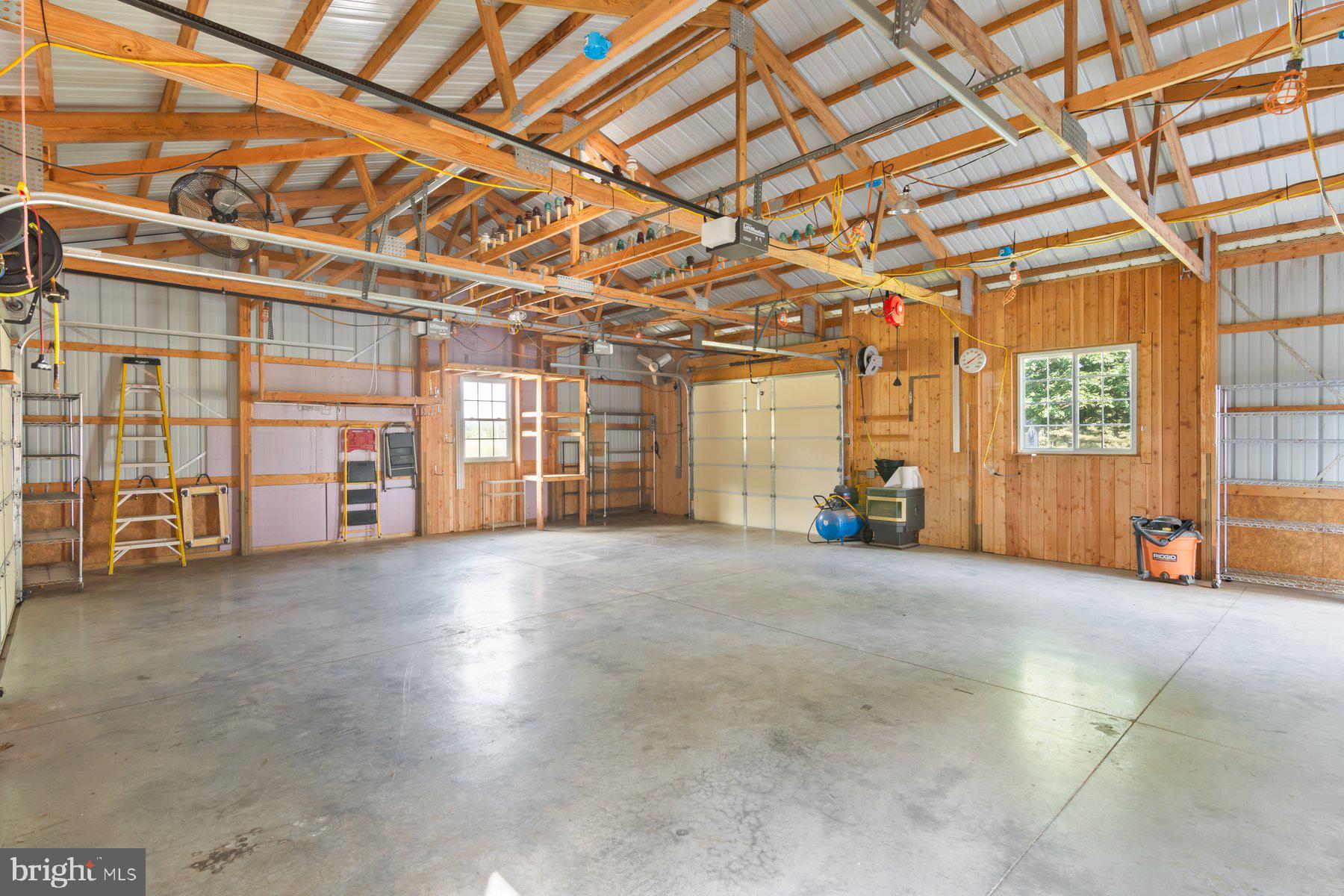 21717 Gunpowder Road Manchester, MD 21102 - Photo 60 of 87 36x30 Morton building w 3 garage doors & openers