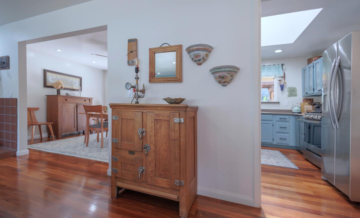 803 Big Bend Drive Pacifica, CA 94044 - Photo 12 of 47 a view of a kitchen cabinets and wooden floor