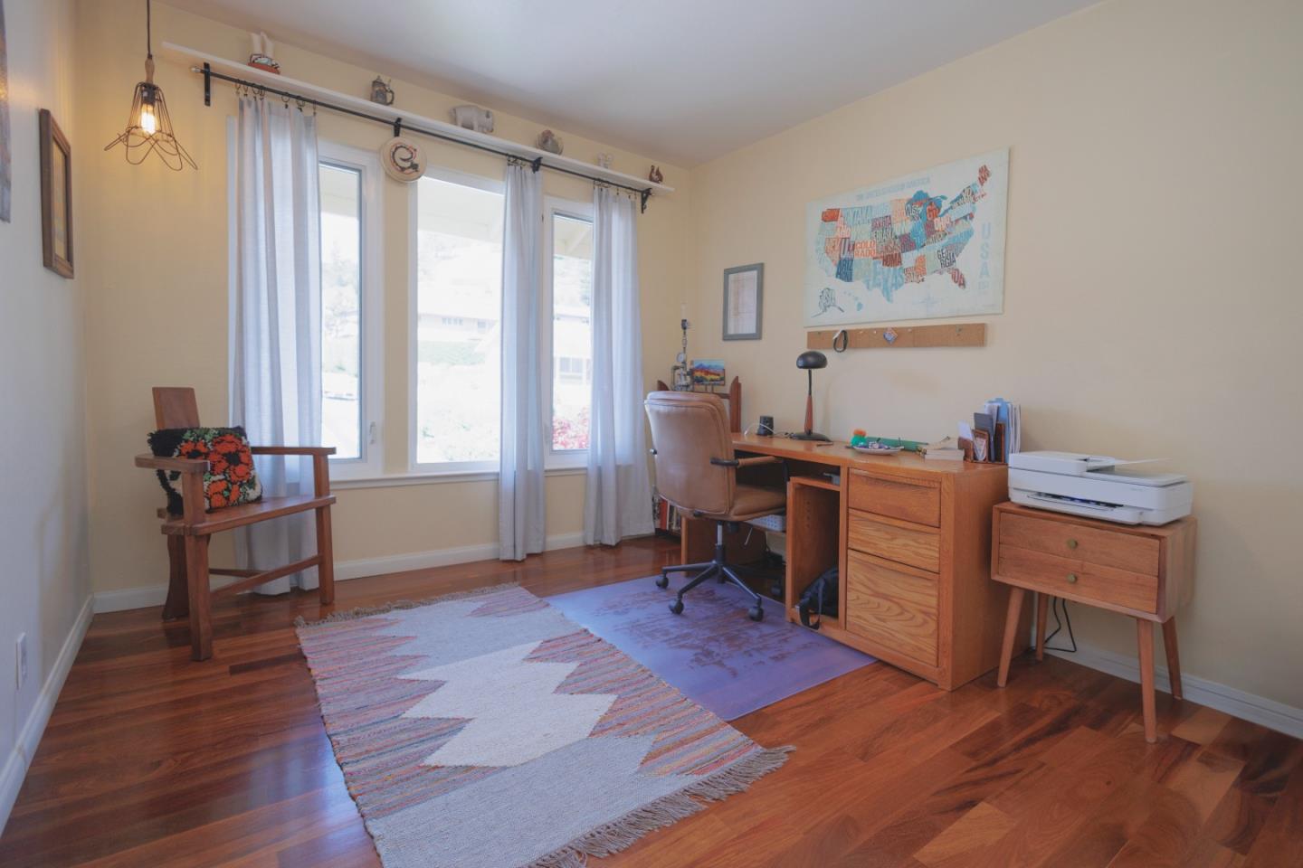 803 Big Bend Drive Pacifica, CA 94044 - Photo 21 of 47 a workspace with furniture and a window