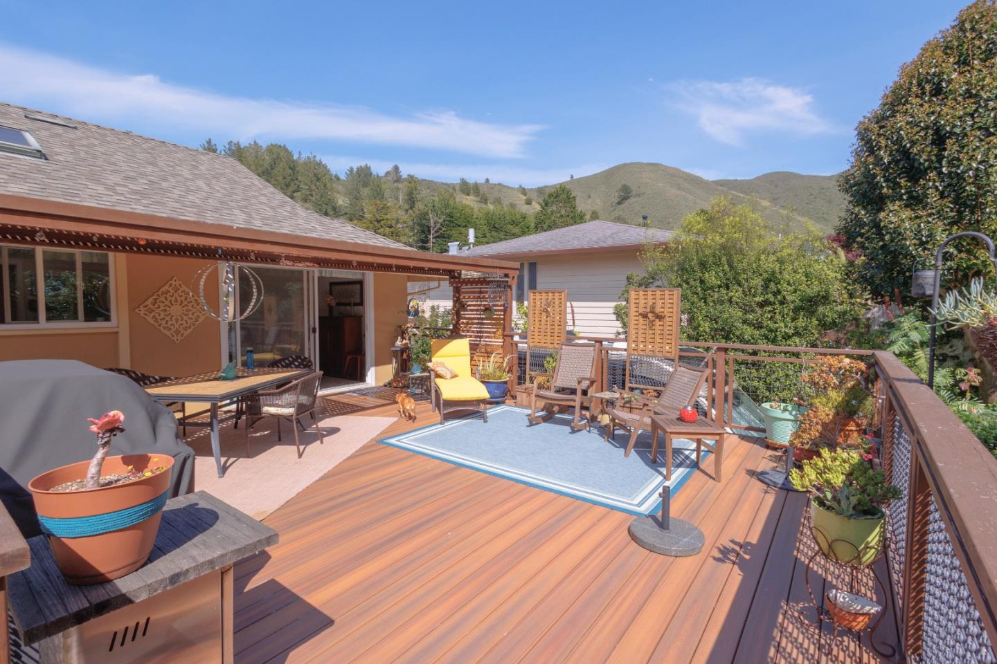 803 Big Bend Drive Pacifica, CA 94044 - Photo 33 of 47 a view of a patio on the roof deck
