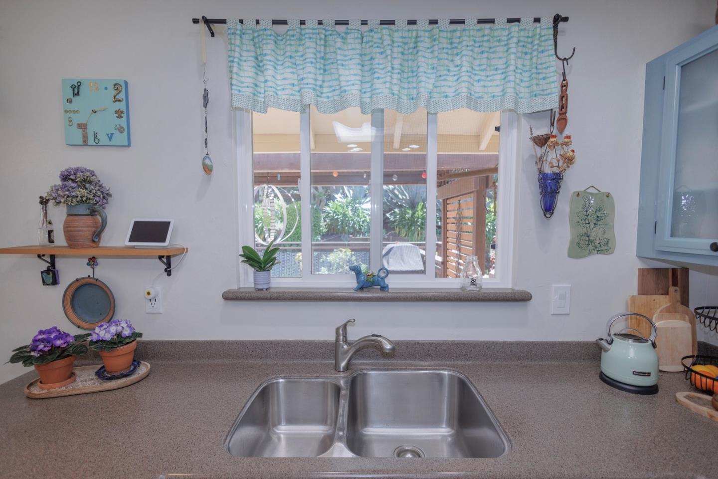 803 Big Bend Drive Pacifica, CA 94044 - Photo 8 of 47 a bathroom with a sink and a mirror