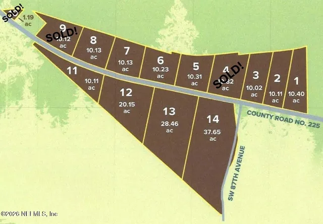 $330,000 | Lot 14 Southwest County Road 225, Starke, FL 32091
