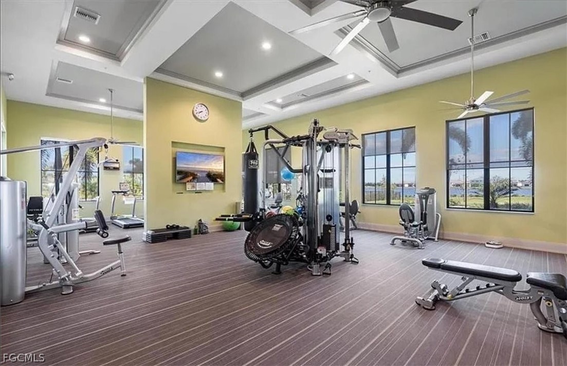 5245 Messina Street Ave Maria, FL 34142 - Photo 43 of 44 a view of a room with gym equipment
