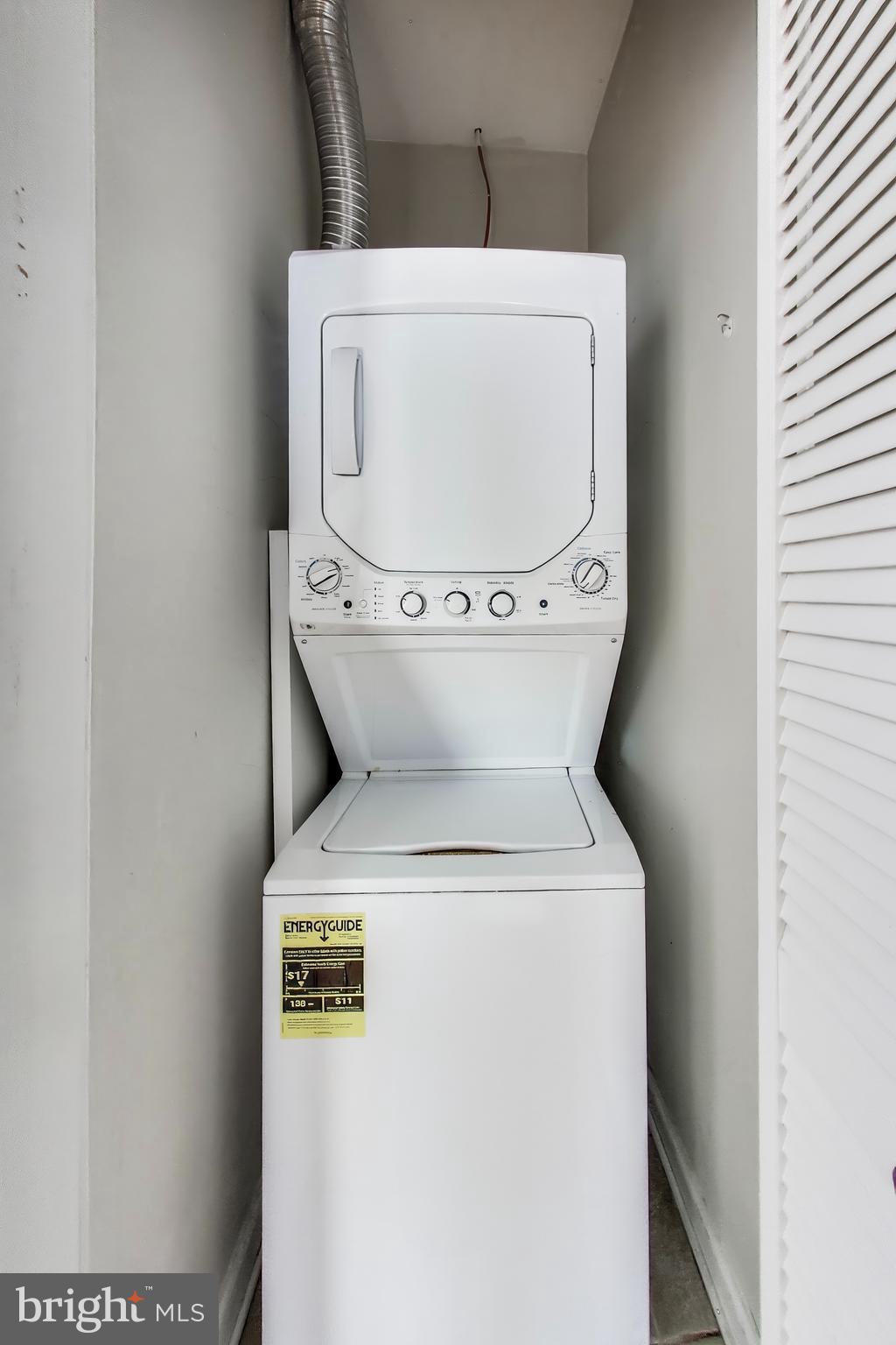 1327 1st Street Northwest Washington, DC 20001 - Photo 16 of 18 a utility room with dryer and washer