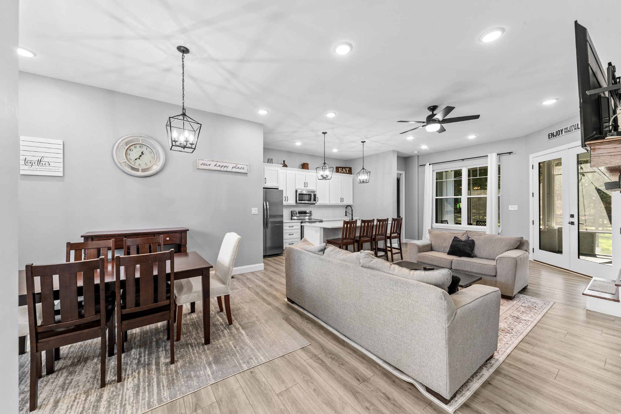 4770 Delina Road Cornersville, TN 37047 - Photo 29 of 71 a living room with furniture a window and wooden floor