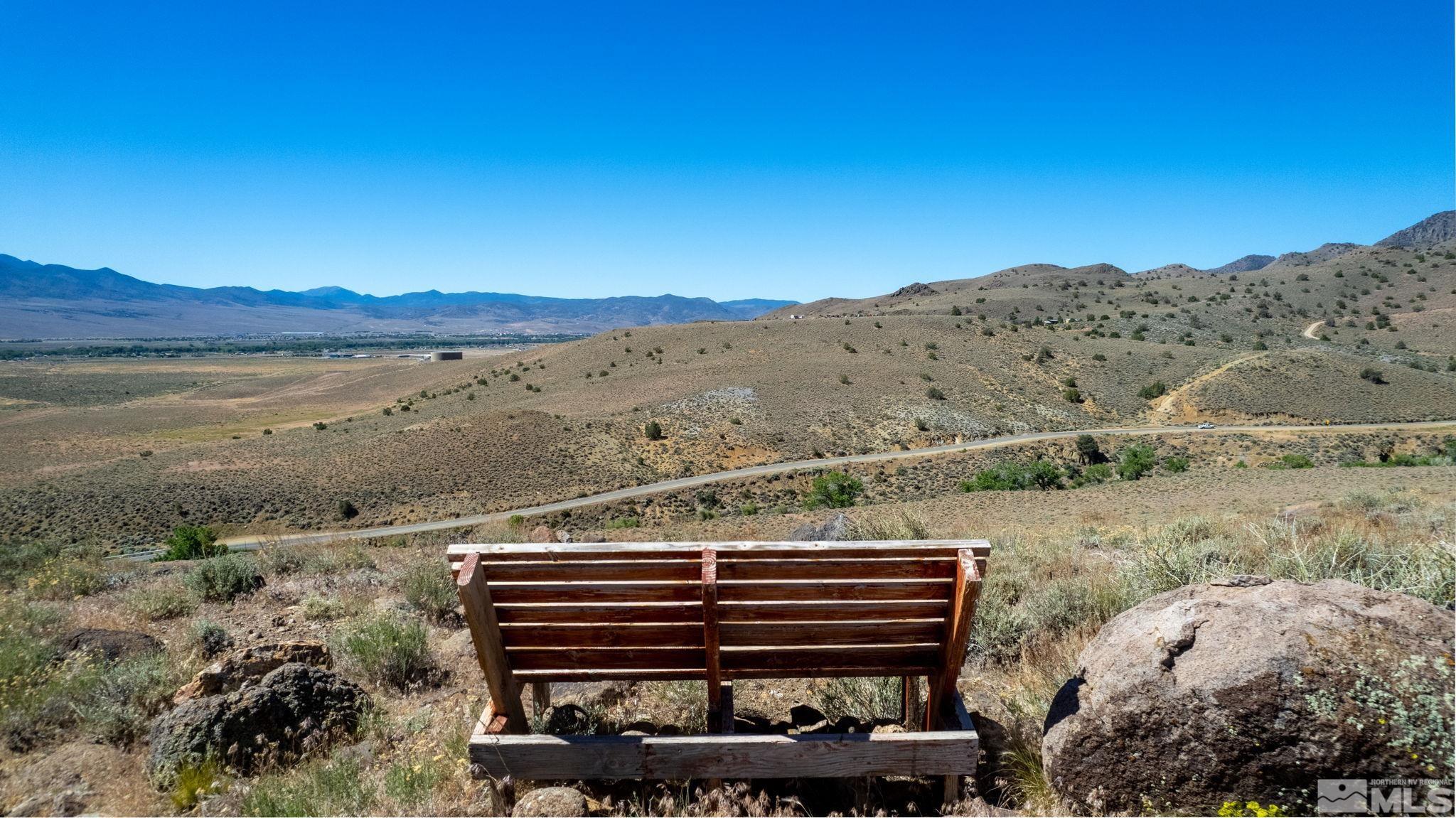 205 Eagle Vw Trail Dayton, NV 89403 - Photo 39 of 40 a view of a outdoor space with mountain view