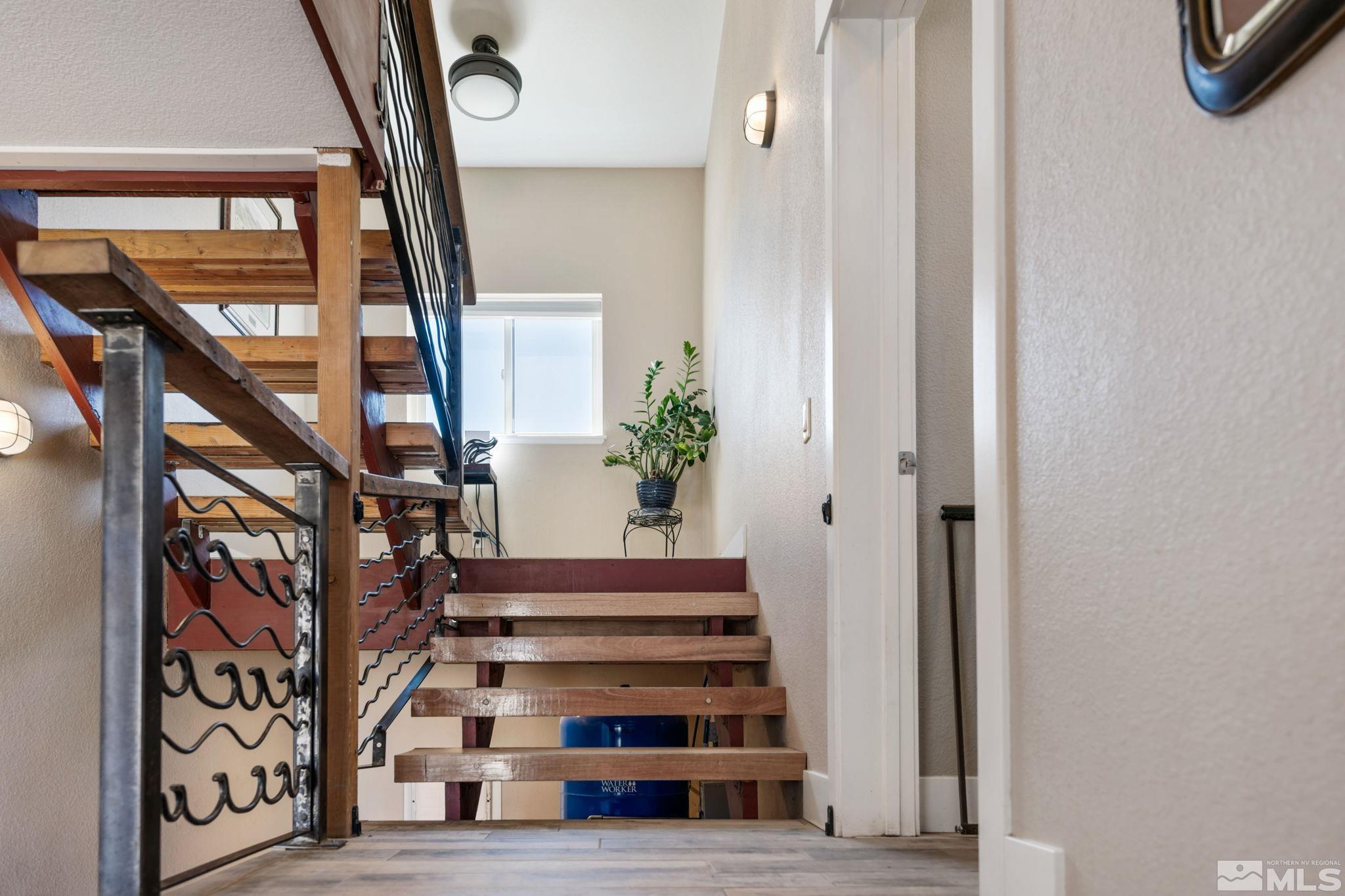 205 Eagle Vw Trail Dayton, NV 89403 - Photo 4 of 40 a view of entryway with wooden floor and stairs
