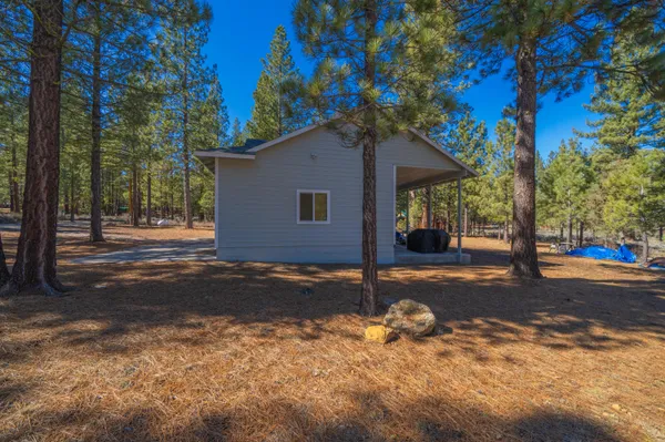 a house with a tree in the background