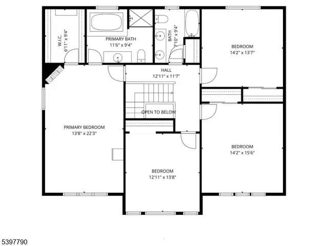 a picture of a floor plan