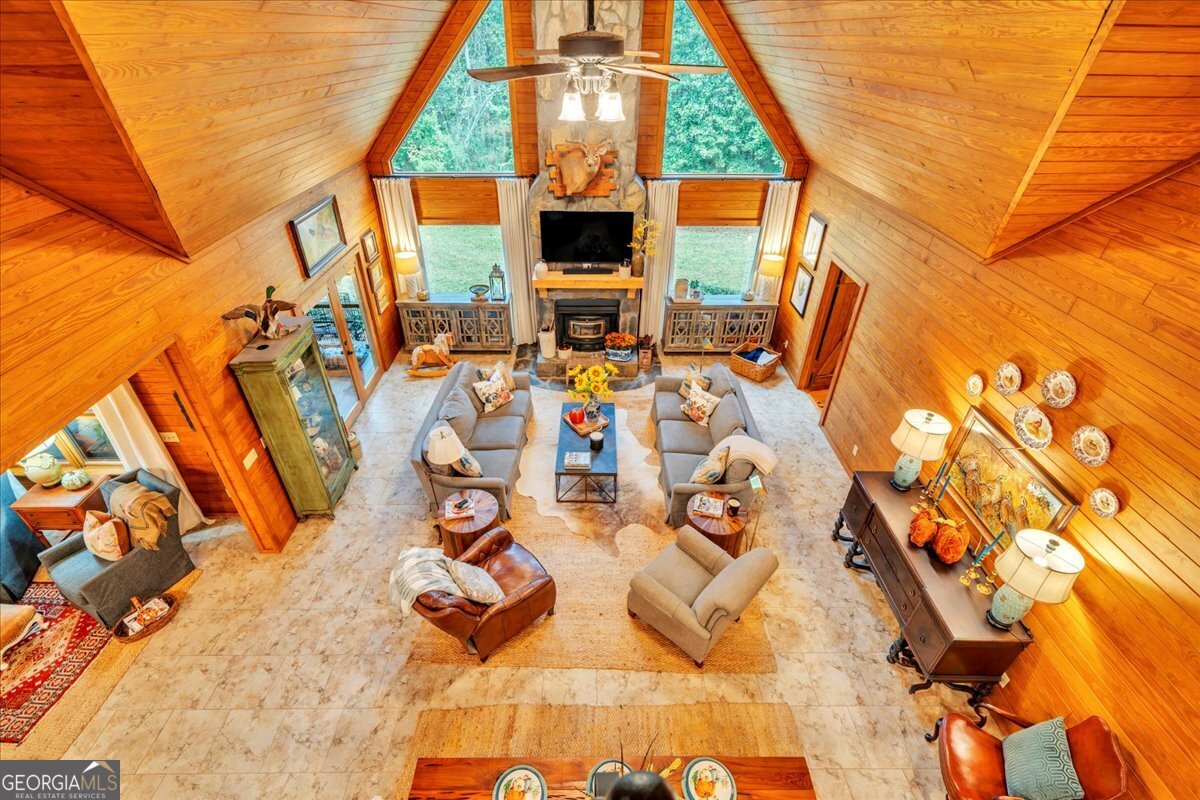 568 Hopewell Church Road Rhine, GA 31077 - Photo 35 of 77 a view of balcony with furniture and garden