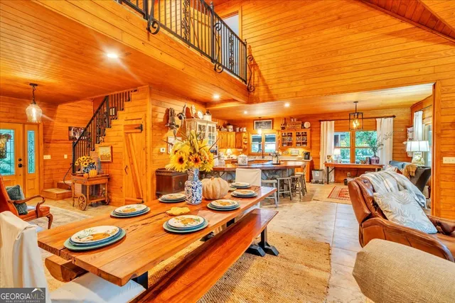 a very nice looking kitchen with a large window