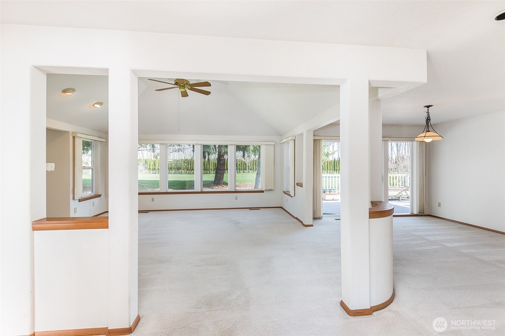 170 Hurricane Ridge Drive Sequim, WA 98382 - Photo 14 of 39 a view of an empty room with a window