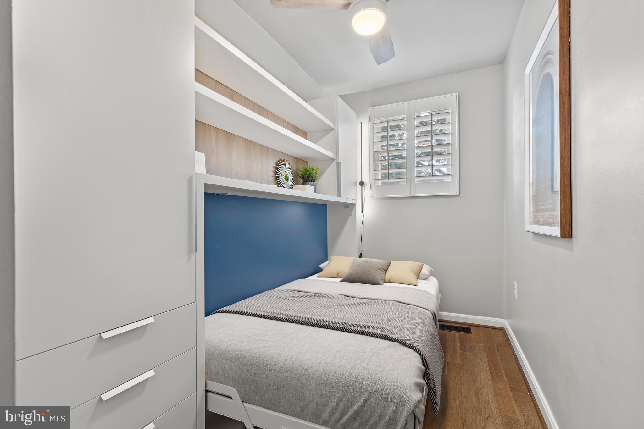 124 O Street Southwest Washington, DC 20024 - Photo 20 of 29 3rd Bedroom- Murphey Bed & storage