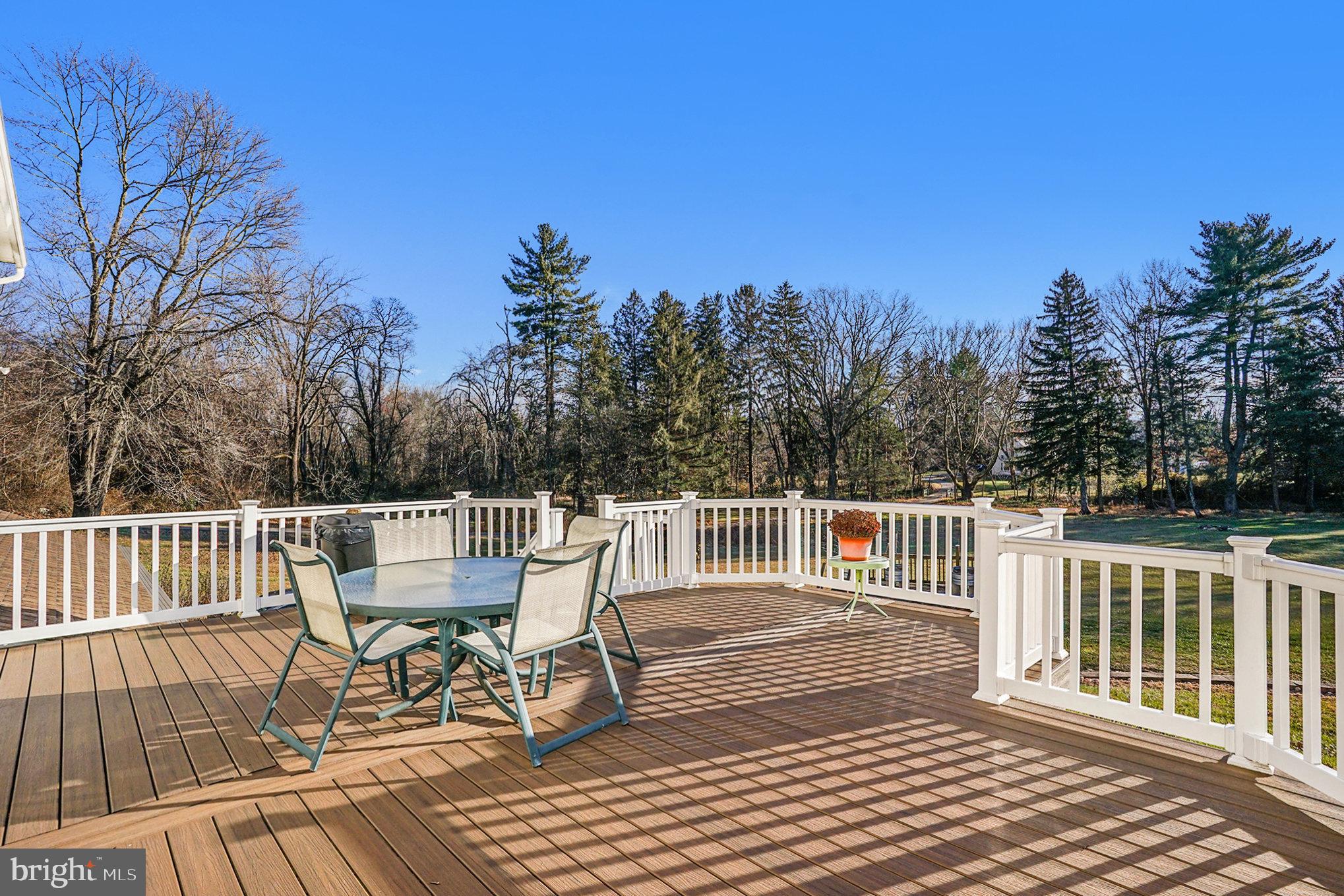 284 Stony Run Road Spring City, PA 19475 - Photo 48 of 70 a view of a chair and table on the deck