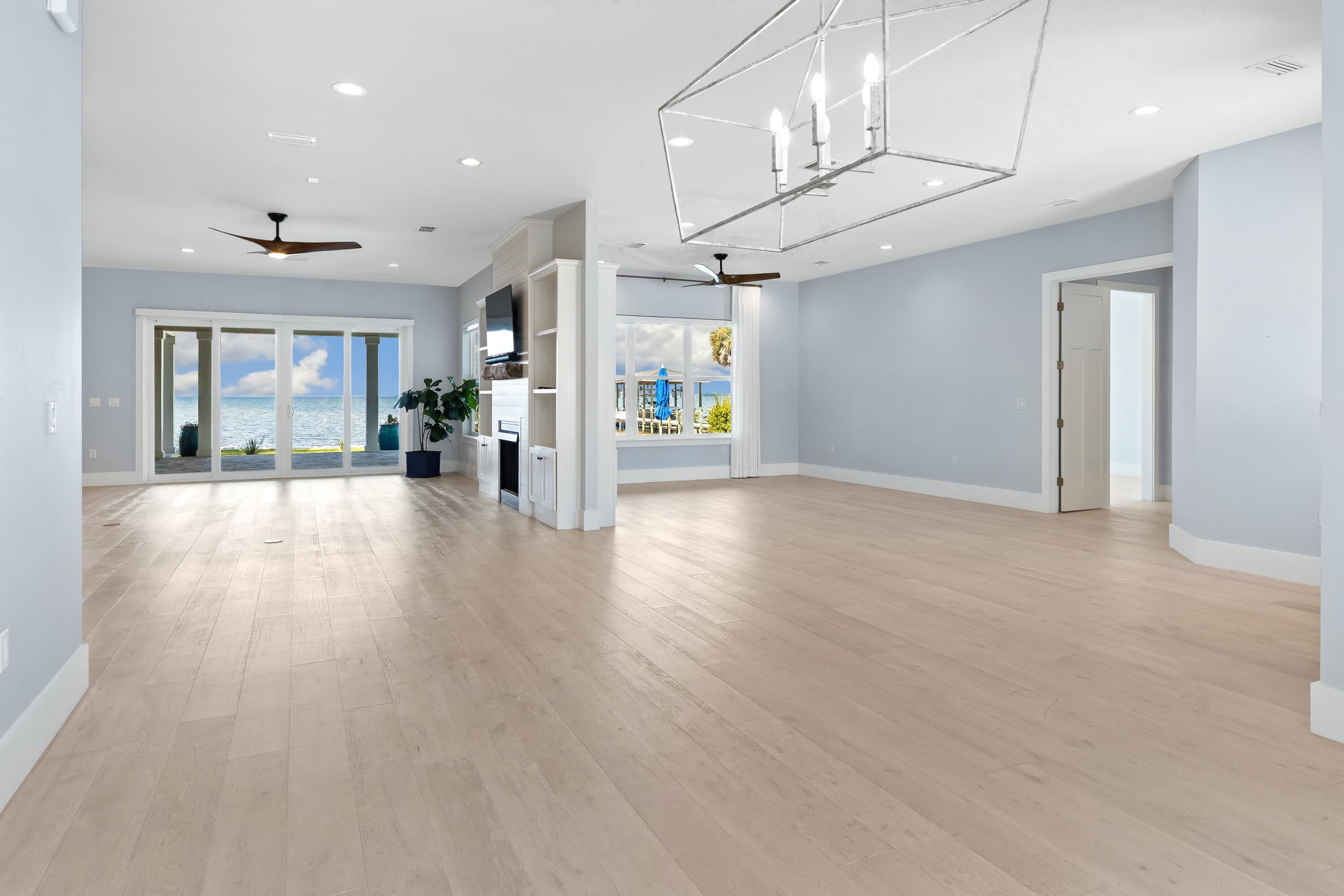 399 Driftwood Point Road Santa Rosa Beach, FL 32459 - Photo 19 of 94 View from formal dining to living areas