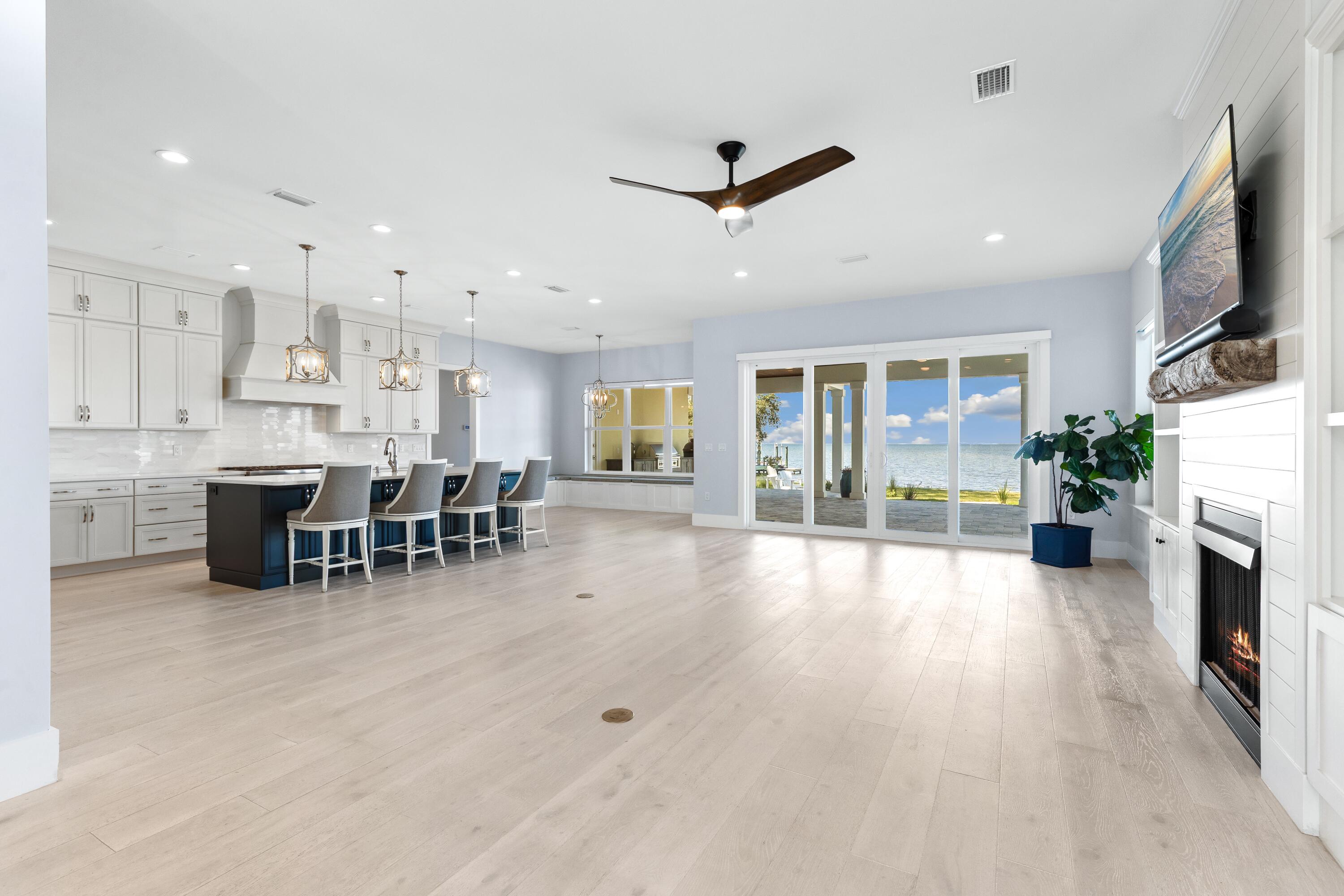 399 Driftwood Point Road Santa Rosa Beach, FL 32459 - Photo 21 of 94 Great room-Kitchen