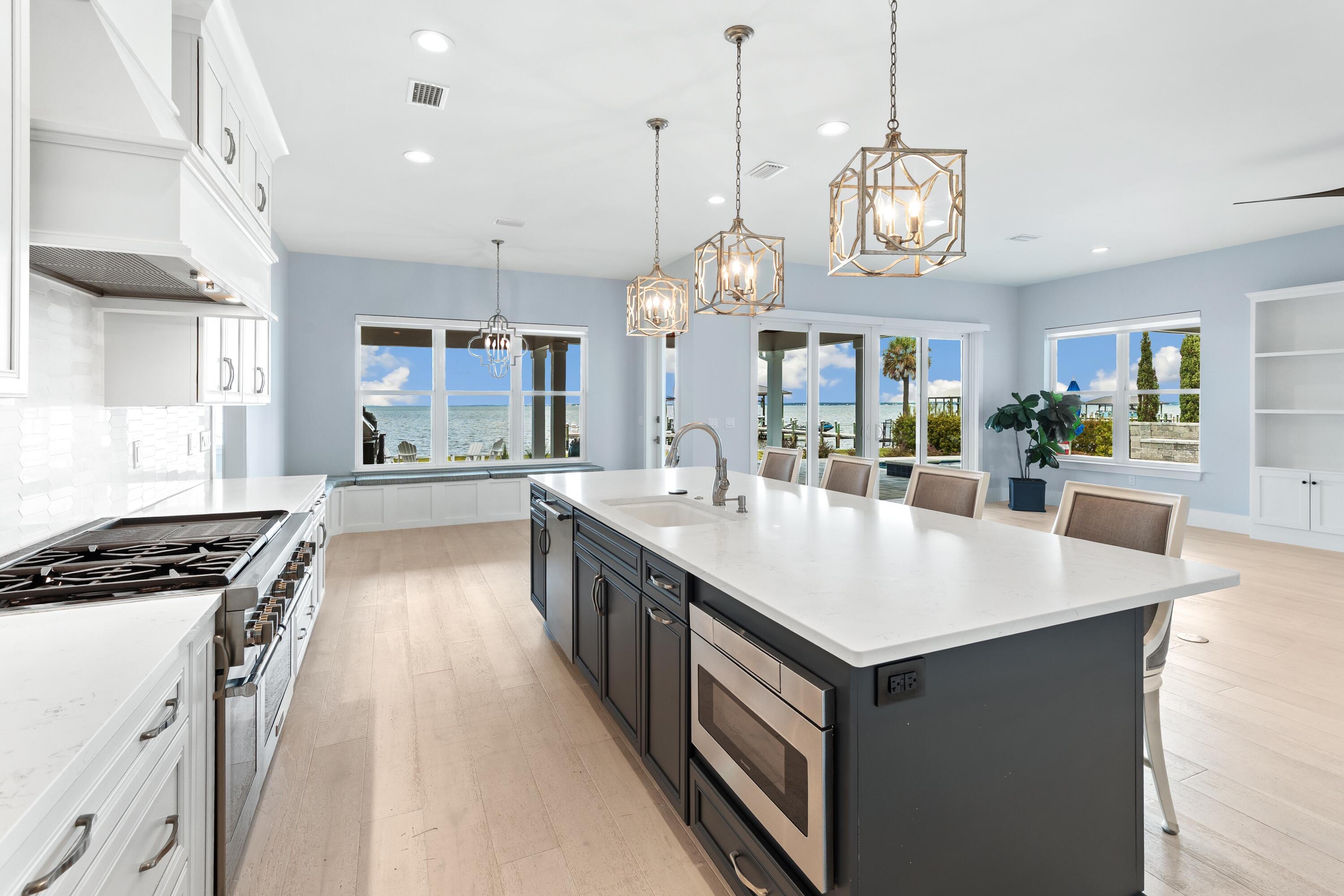 399 Driftwood Point Road Santa Rosa Beach, FL 32459 - Photo 33 of 94 Bay view from the kitchen