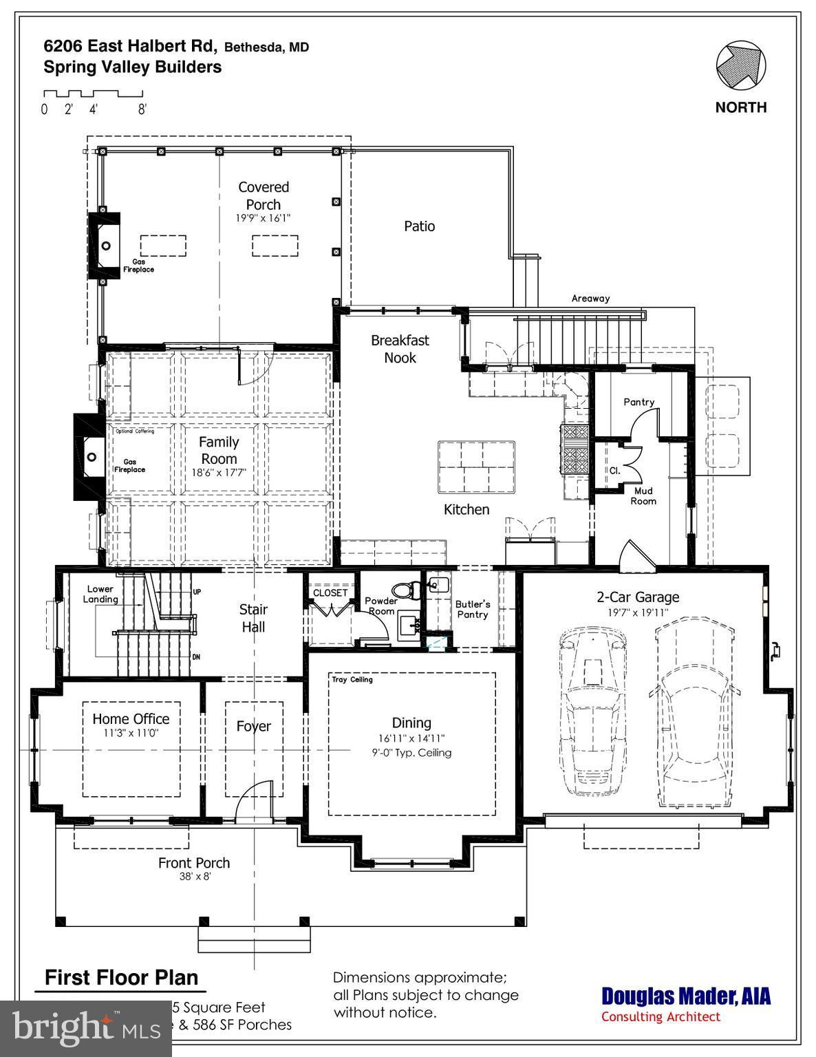 6206 East Halbert Road Bethesda, MD 20817 - Photo 29 of 30 Main Level Floor Plan