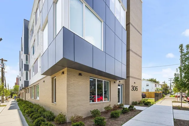 a view of entrance of building