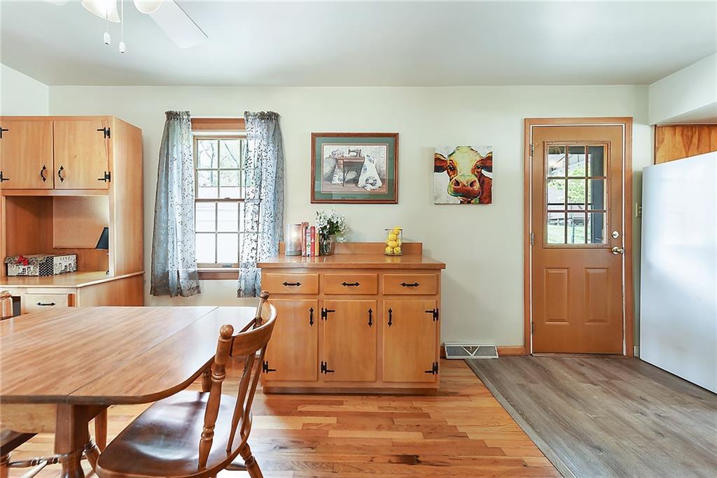 292 Moon Clinton Road Coraopolis, PA 15108 - Photo 12 of 34 a view of a dining room with furniture window and wooden floor