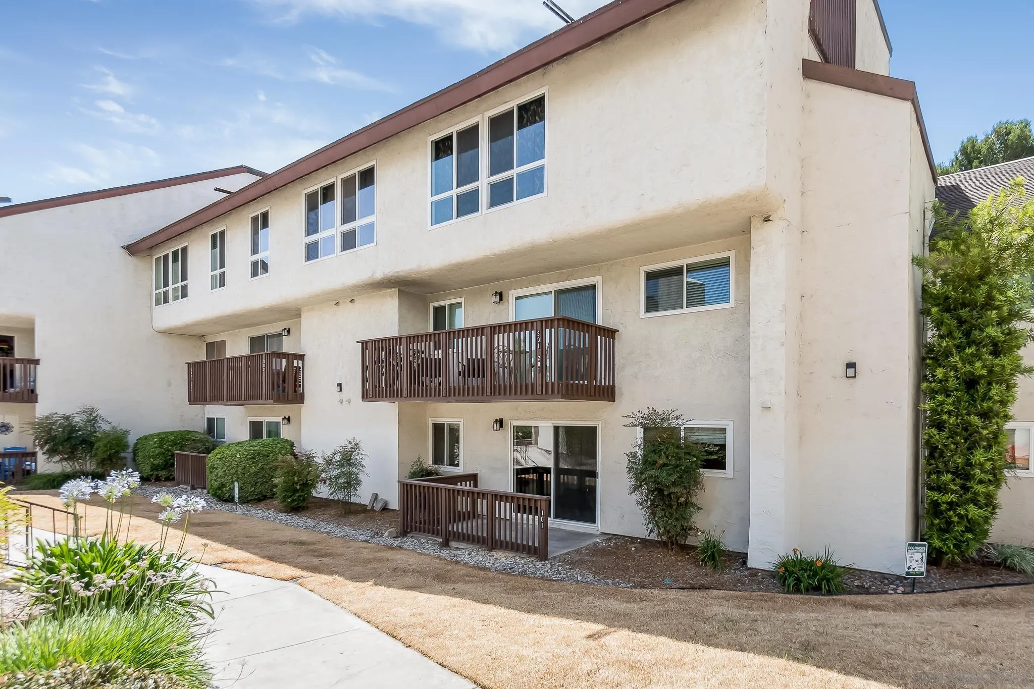 6111 Rancho Mission Road, Unit 101 San Diego, CA 92108 - Photo 22 of 30 a view of house with a patio
