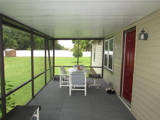 a view of outdoor space and balcony