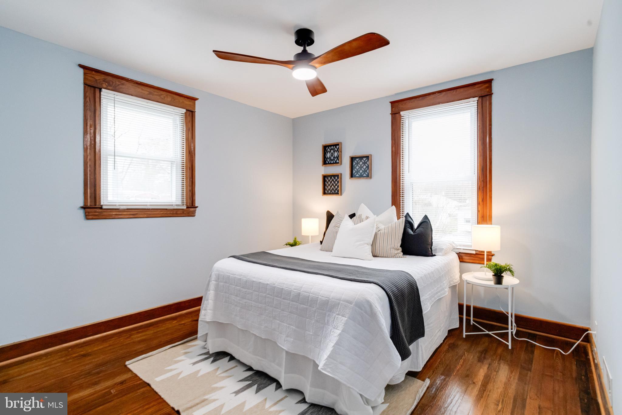 7932 Philadelphia Road Baltimore, MD 21237 - Photo 22 of 44 a bedroom with a bed and a window