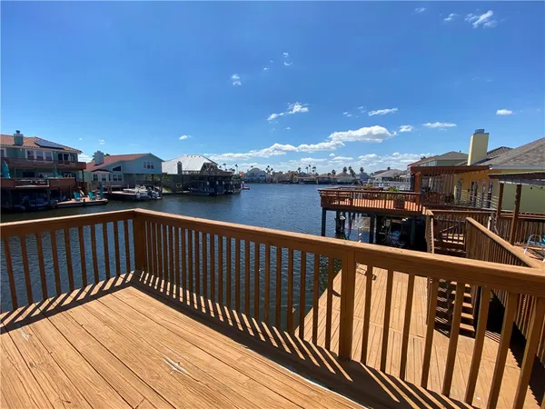 a view of city from a balcony