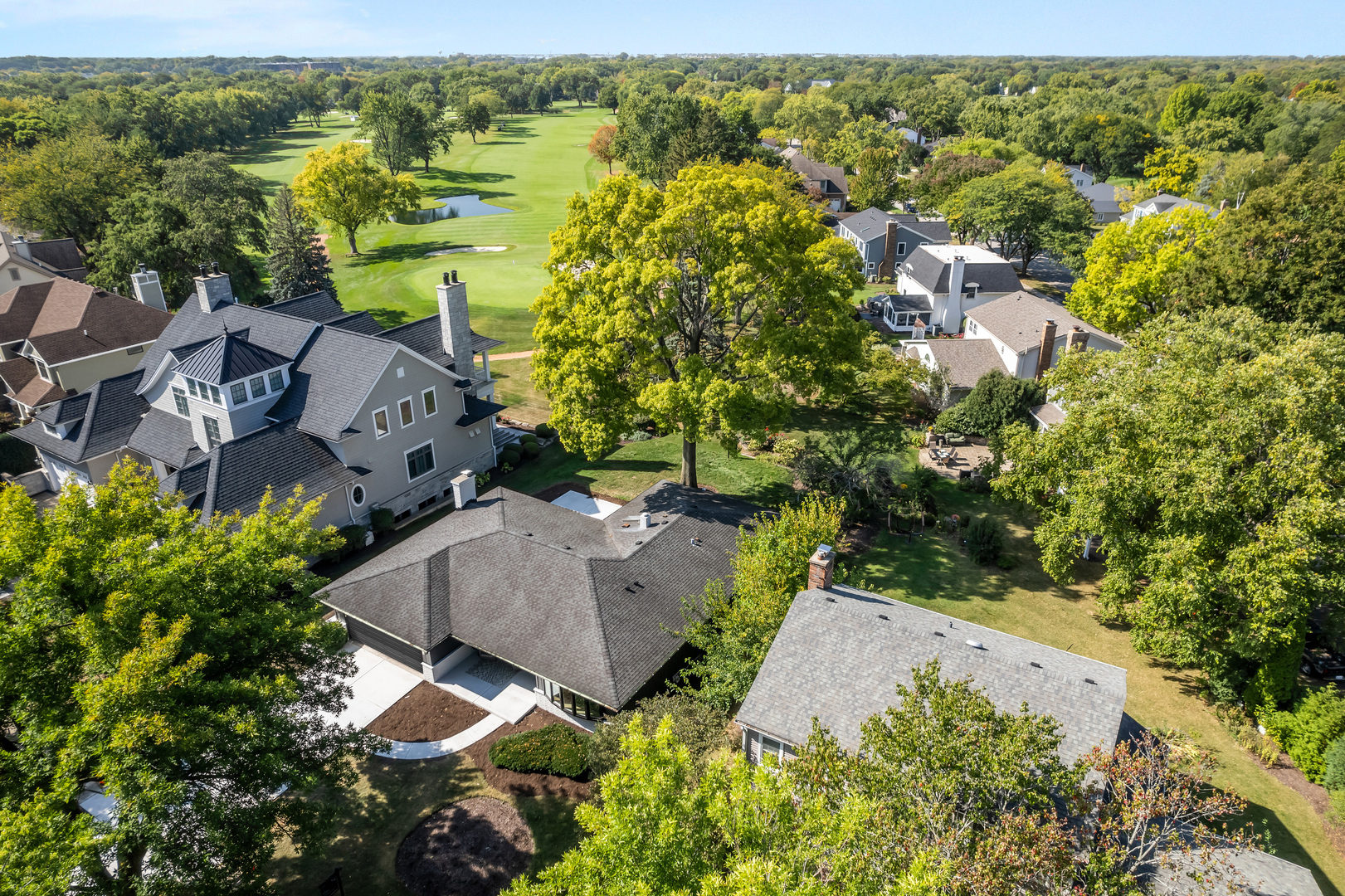 1405 West Street Naperville, IL 60563 - Photo 34 of 43 an aerial view of residential house with outdoor space