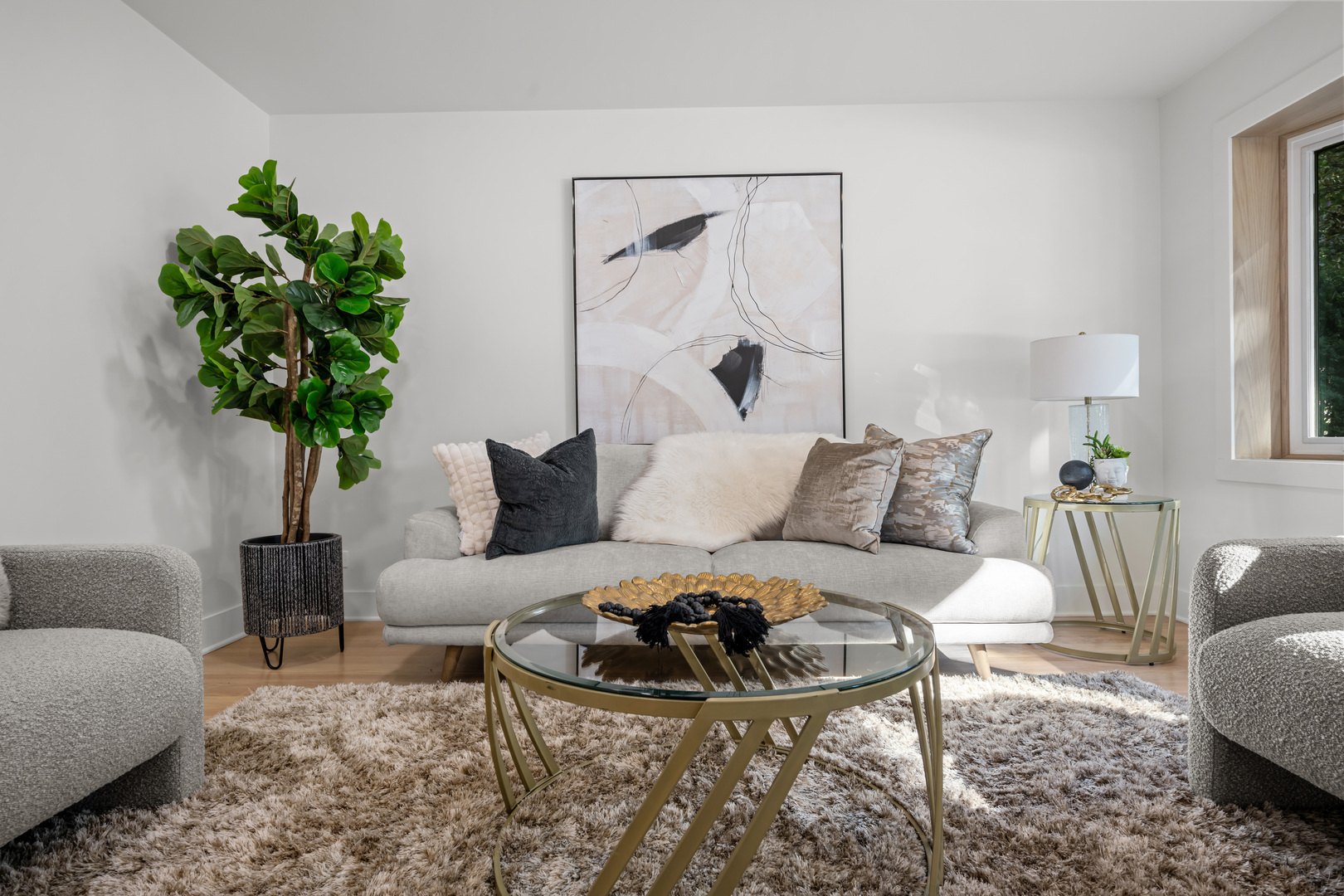 1405 West Street Naperville, IL 60563 - Photo 7 of 43 a living room with furniture plant and a window