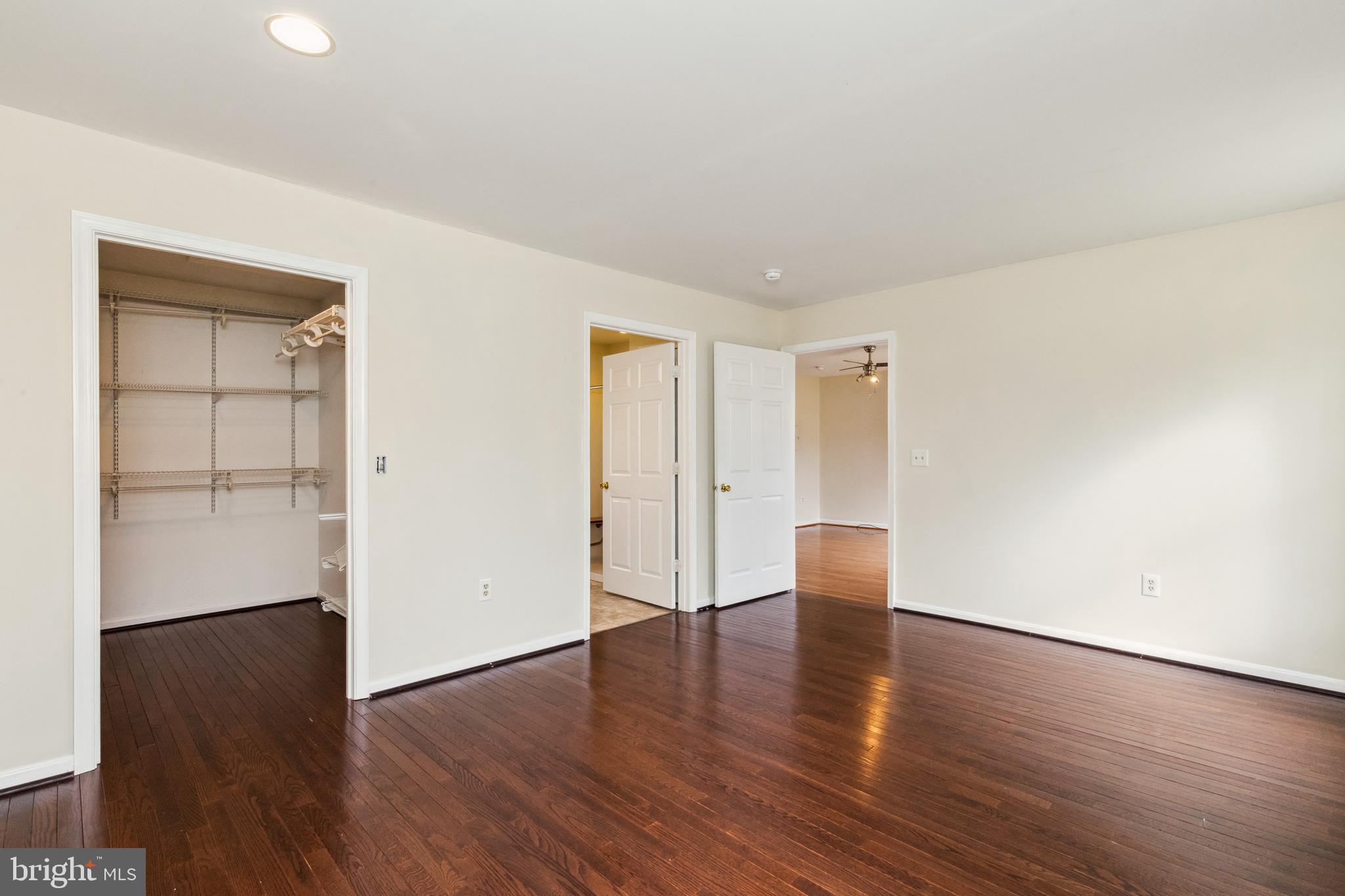 13157 Mt Paran Church Road Linden, VA 22642 - Photo 11 of 27 a view of an empty room with wooden floor and closet