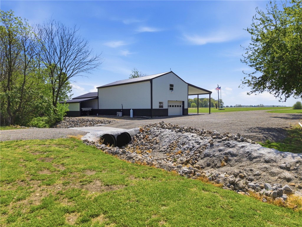 1602 Westboro Road Blanchester, OH 45107 - Photo 65 of 81 This spacious barn with a gravel driveway is ideal for storage or hobbies.