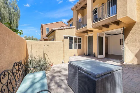 a view of a house with a outdoor space