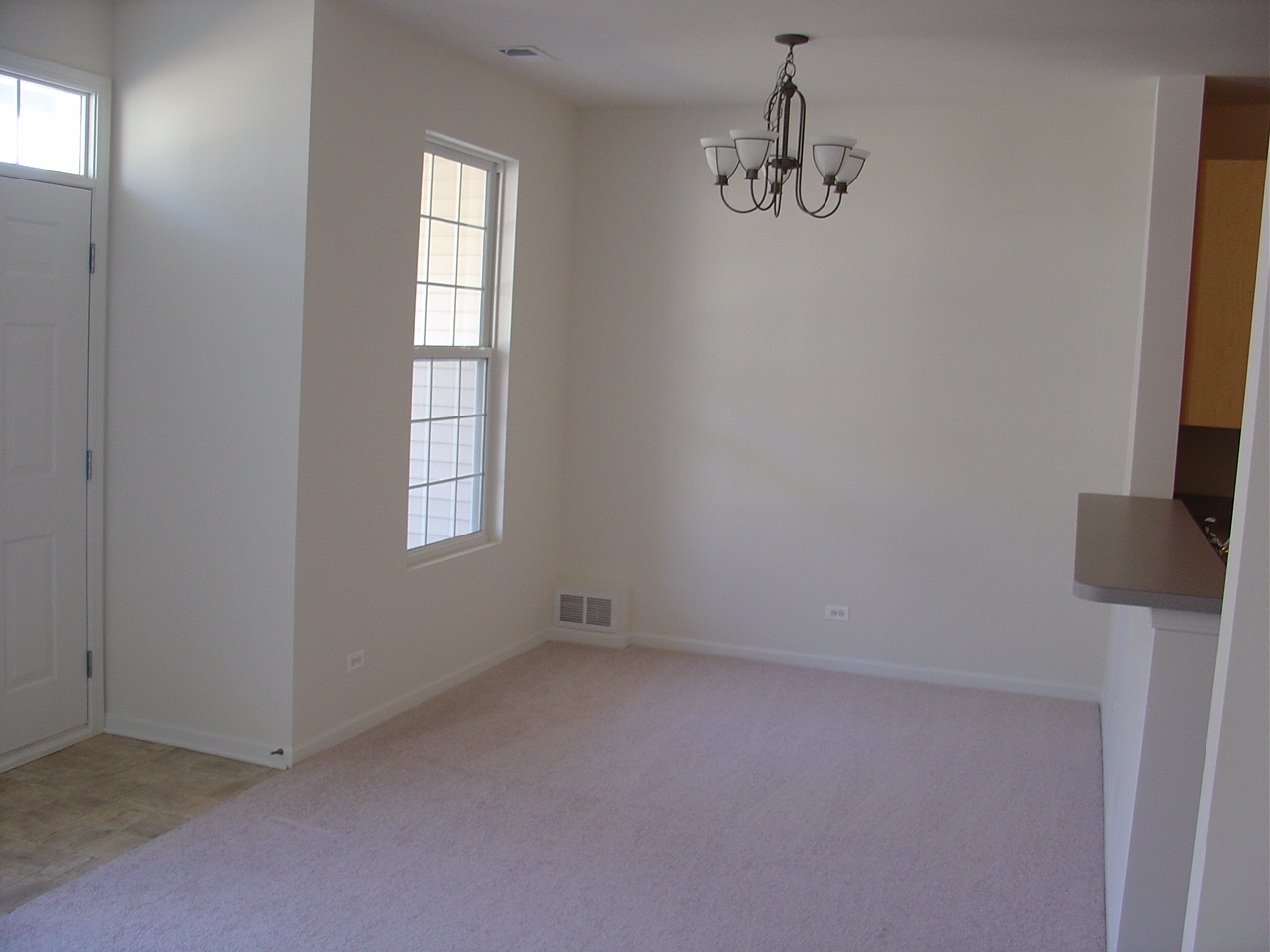 229 Springbrook Trail South Oswego, IL 60543 - Photo 5 of 10 an empty room with windows and cabinet