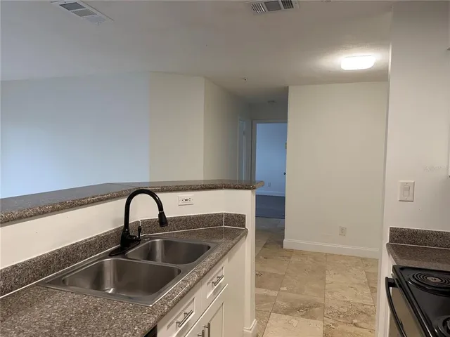 a close view of sink and tap