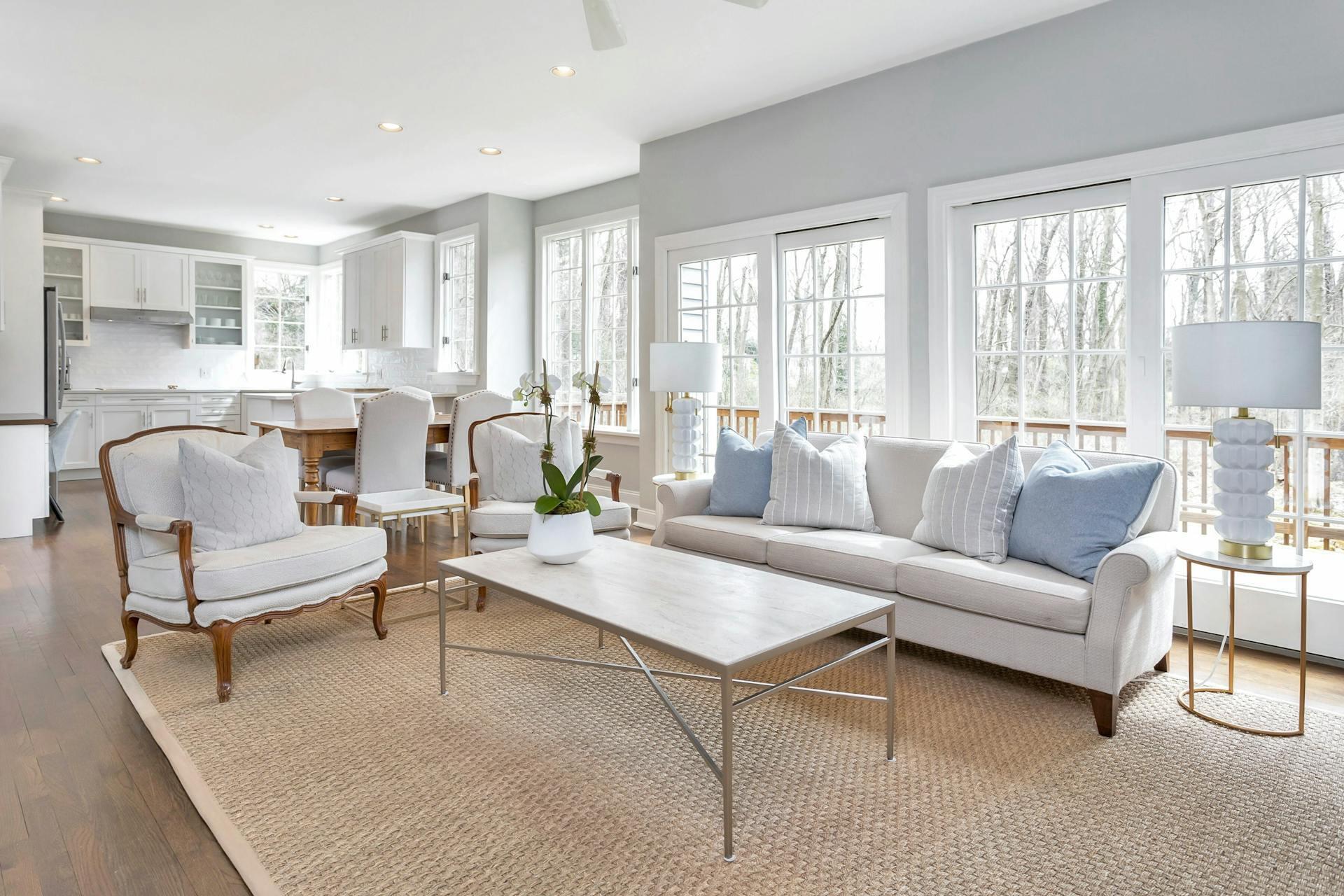 16 Meadowbrook Road Darien, CT 06820 - Photo 3 of 20 a living room with furniture and a large window