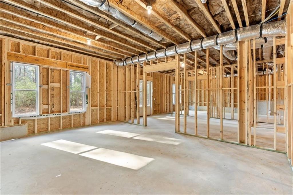 30 Rushden Way Southeast Rome, GA 30161 - Photo 43 of 58 a view of an empty room with a iron stairs